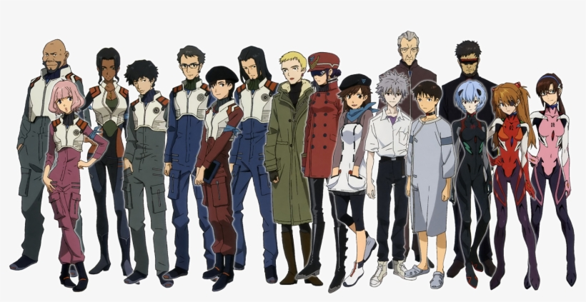 1mib, 1500x702, 11[1] - Evangelion 3.0 Characters, transparent png #2401801