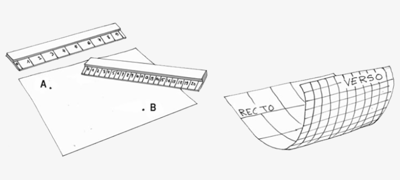 A 2d Surface With Two Different Scales - Label, transparent png #2401842