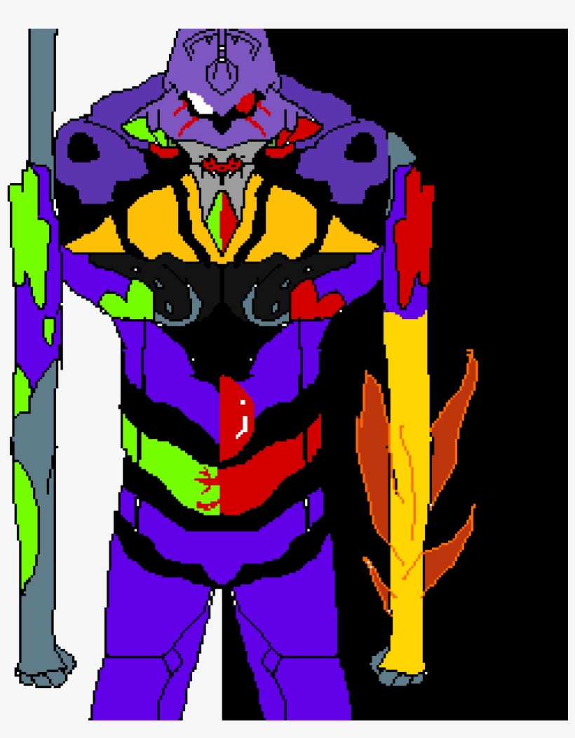 Evangelion Unit 01 Full Body - Neon Genesis Evangelion, transparent png #2402204