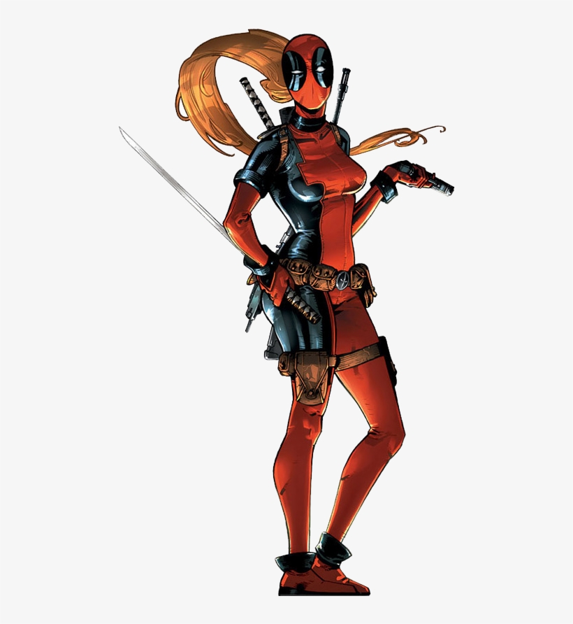 Download Lady Deadpool Lover By Thesuperiorxaviruiz On Deviantart Lady Deadpool Marvel Comics Free Transparent Png Download Pngkey