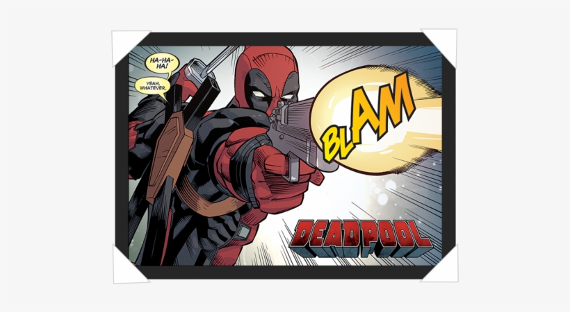 #921 - Deadpool Blam, transparent png #2402445