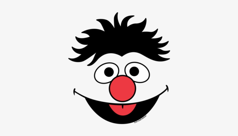 Clip Art Stock Elmo Clipart Eye Nose Mouth - Sesame Street Ernie Face, transparent png #2402539