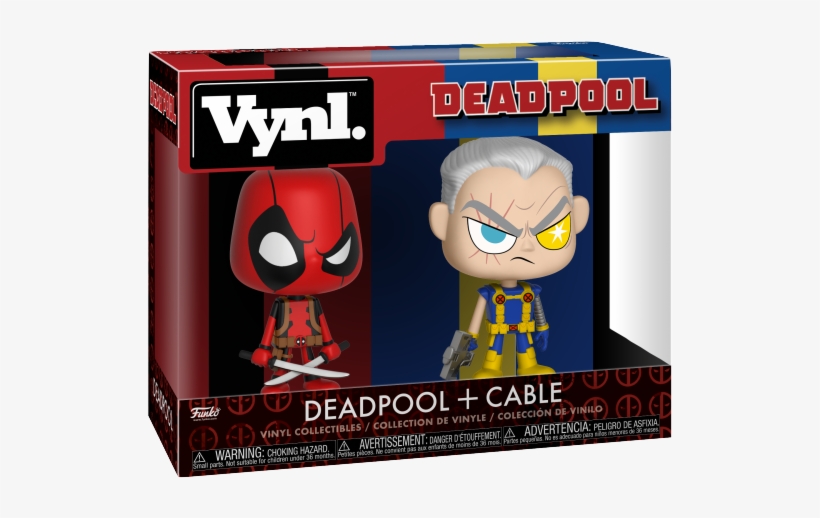 Marvel Deadpool And Cable Vynl - Funko Vynl Deadpool Cable, transparent png #2402721