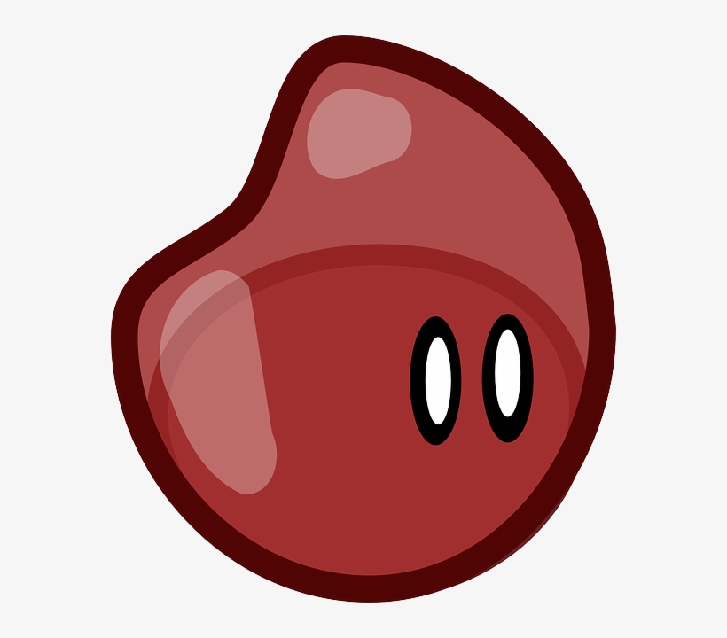 Crankeye Red Jelly Clip Art - Cartoon Jelly, transparent png #2402771