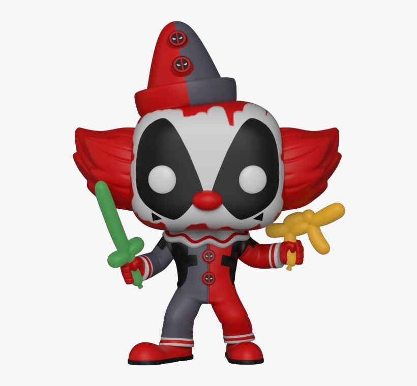 Deadpool Playtime Deadpool Clown Pop - Funko Pop Clown Deadpool, transparent png #2403083