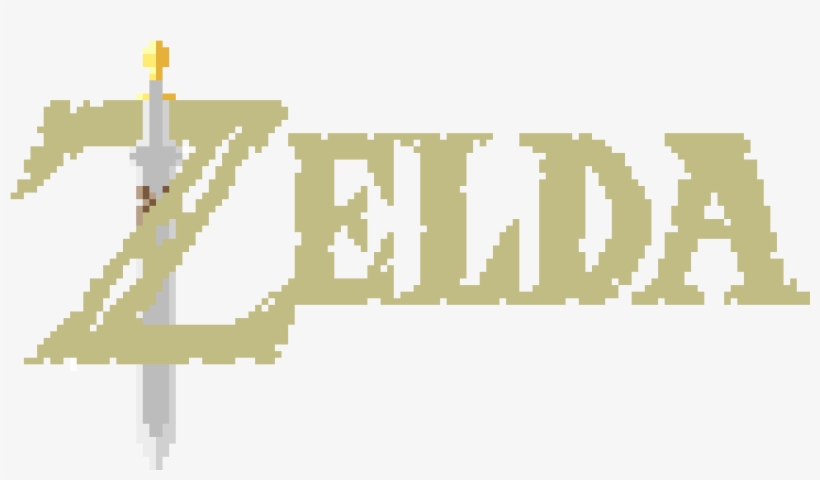 Breath Of The Wild Title - Pixel Art Link Breath Of The Wild, transparent png #2403220