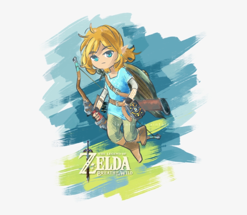 Link Breath Of The Wild By Laisa - Legend Of Zelda: Breath Of The Wild Samsung Galaxy, transparent png #2403242