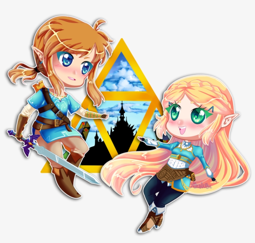 Breath Of The Wild By Nikowise - Chibi Link Breath Of The Wild, transparent png #2403246