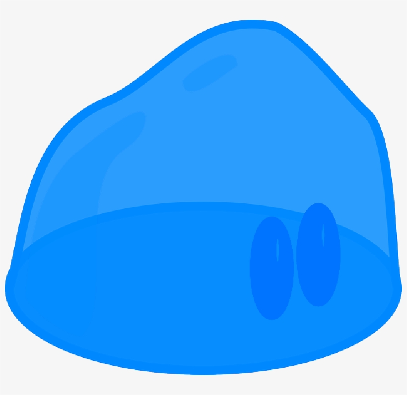 Jelly, Aspic, Jello, Blue, Funny, - Blue Slime Clipart, transparent png #2403405