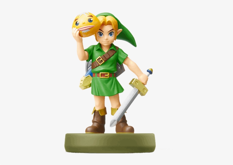 Nintendo Amiibo - Majora's Mask Link Amiibo, transparent png #2403430