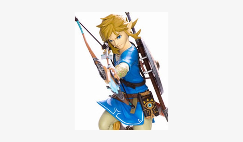 The Legend Of Zelda Breath Of The Wild Pvc Statue Link - Legend Of Zelda - Breath Of The Wild Statue, transparent png #2403481