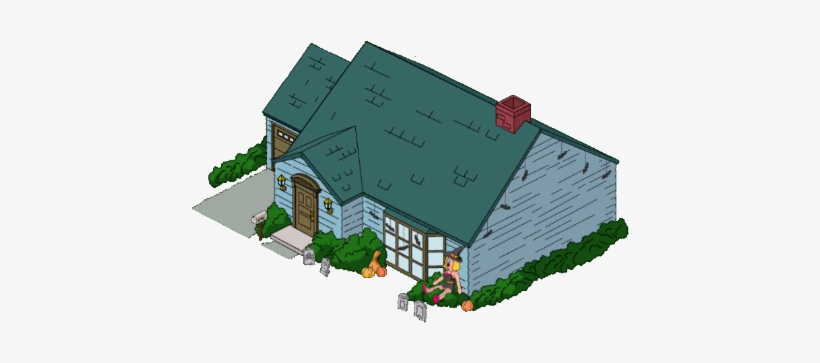 Halloween Quagmire House - Valentine's House, transparent png #2403526