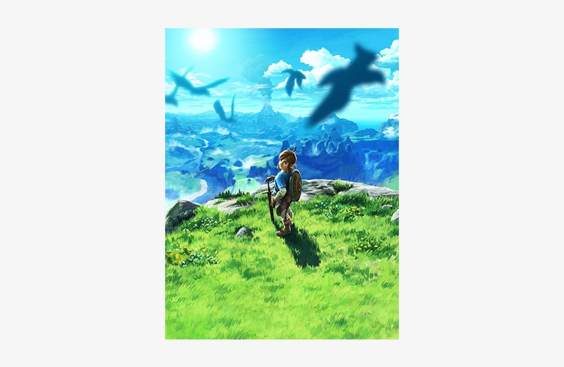 With The Series Of The Legend Of Zelda 30th Anniversary-themed - Nintendo The Legend Of Zelda: Breath, transparent png #2403583