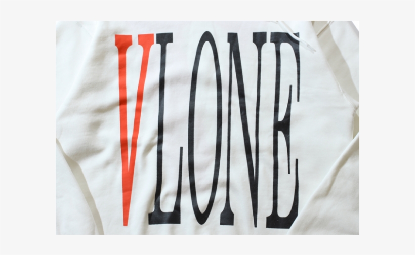 Vlone Logo Hoodie - Vlone Shirt White And Red, transparent png #2403757
