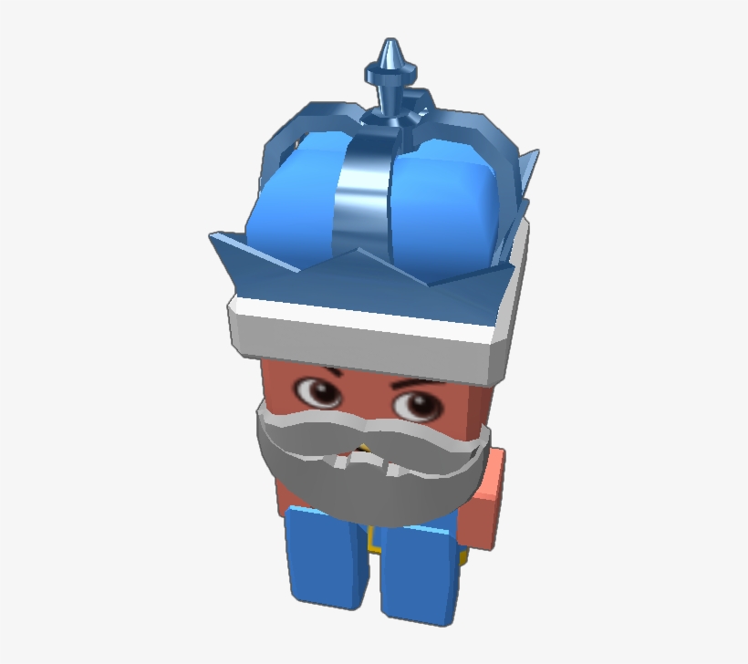 This Is The Main One I Made The King 👑 Off Of Clash - Cartoon, transparent png #2404034