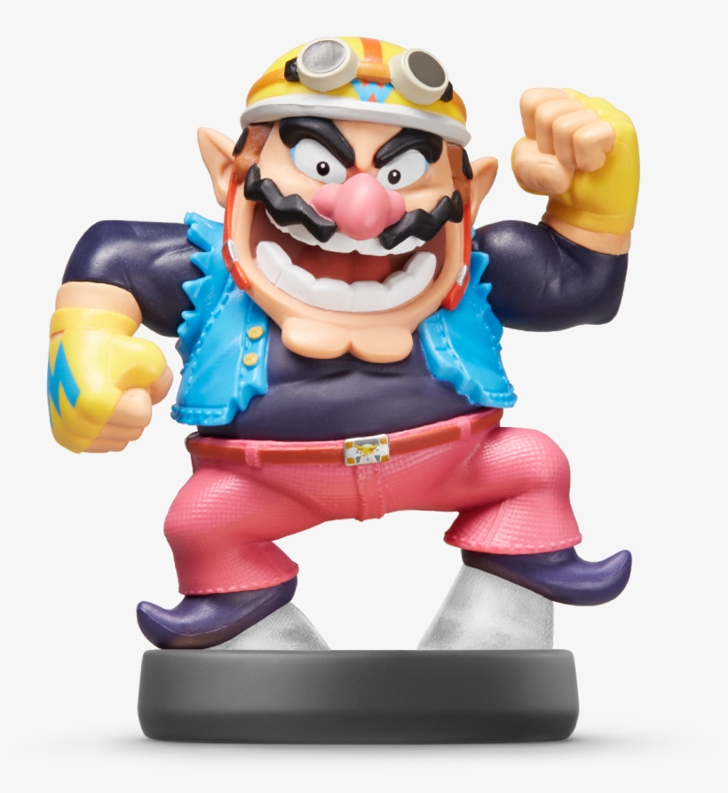 Amiibo Wario - Nintendo Amiibo Smash Game Wario, transparent png #2404421