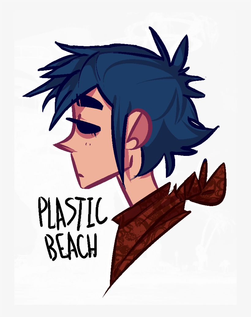 The Lemon God Is Back In Town - Gorillaz Fanart, transparent png #2404788