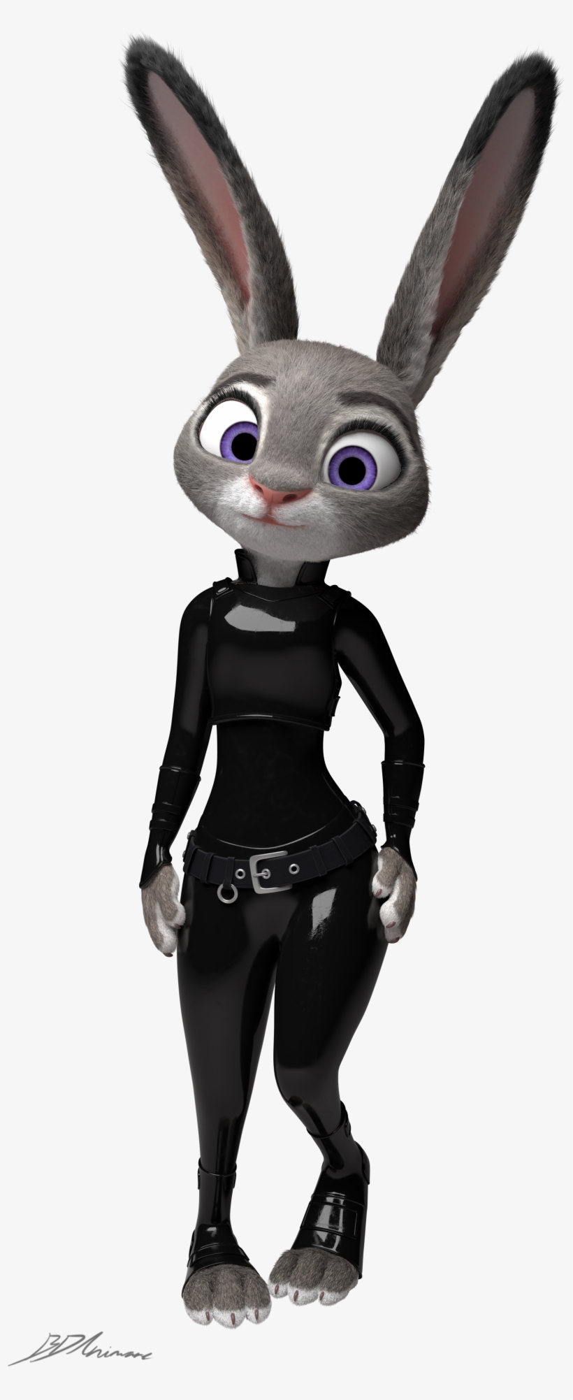 Judy Latex - Rabbit, transparent png #2405127