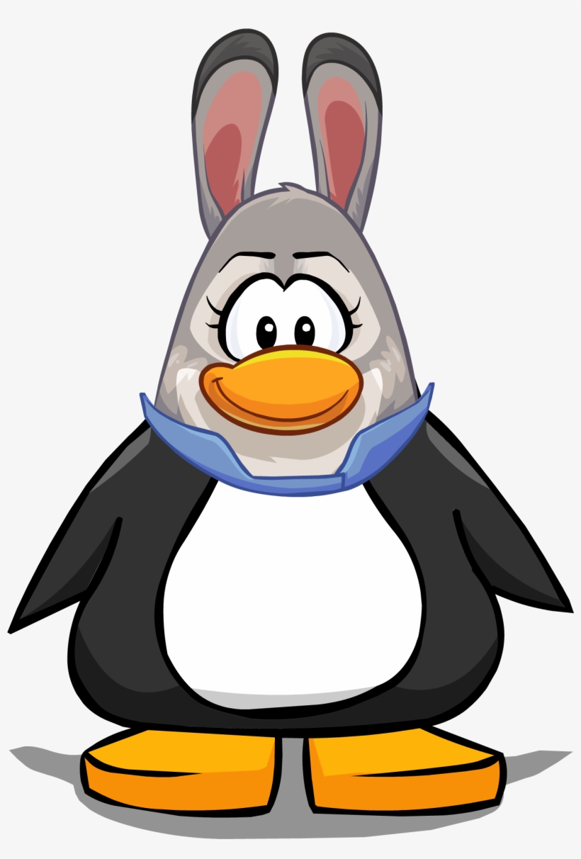 Judy Hopps Mask On A Player Card - Squishy's Mom Club Penguin, transparent png #2405190