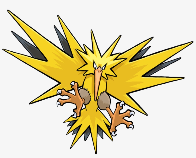 145zapdos Pokemon Ranger Guardian Signs - Pokemon Zapdos, transparent png #2405332