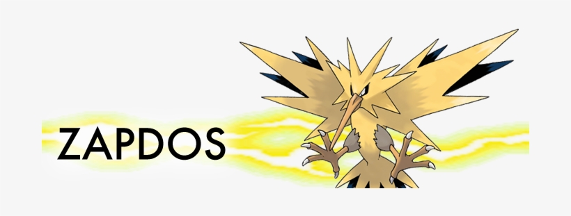 How To Catch Zapdos - Pokemon Zapdos, transparent png #2405466