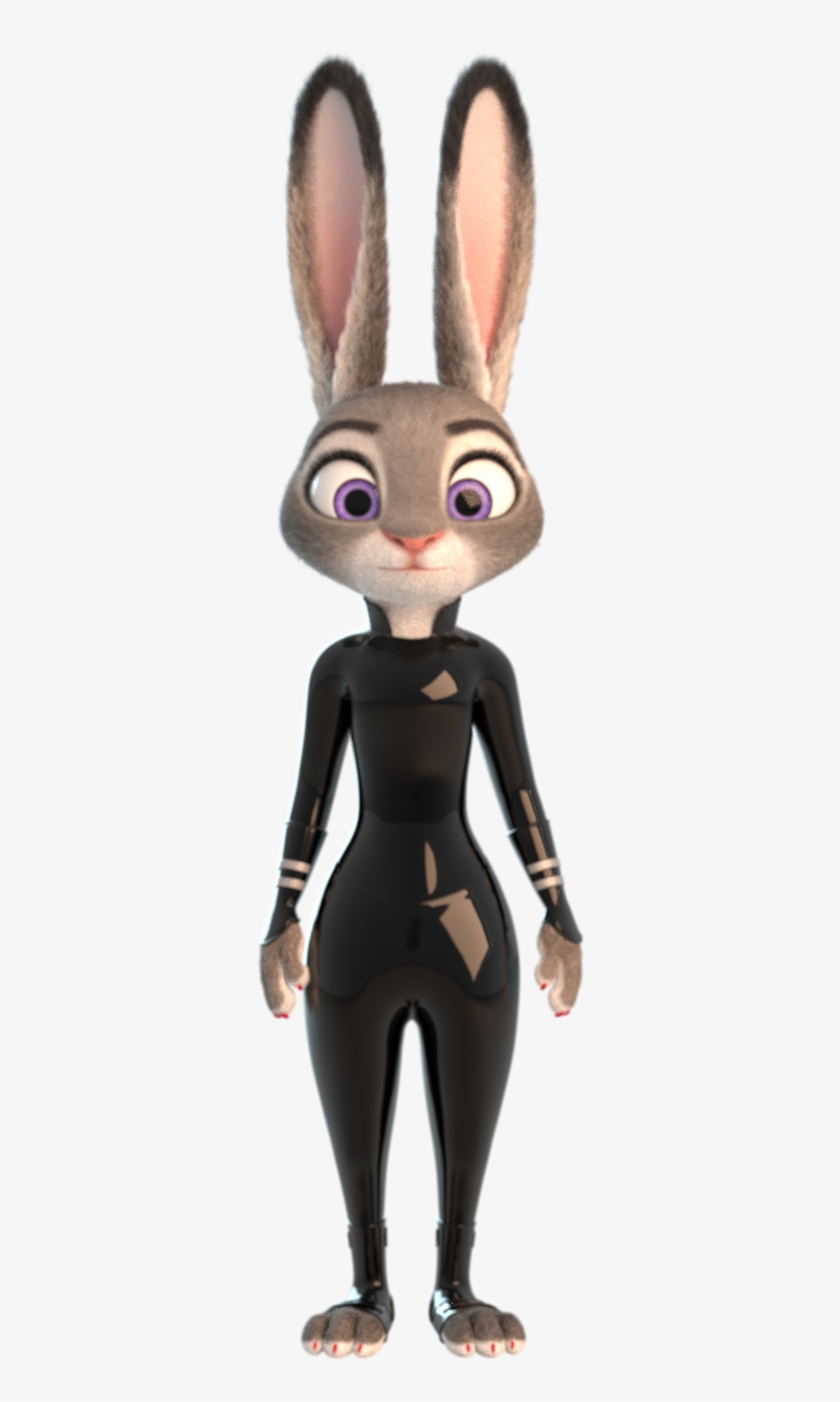 Judy In Latex Modified By Me For Downloading - Figurine, transparent png #2405469