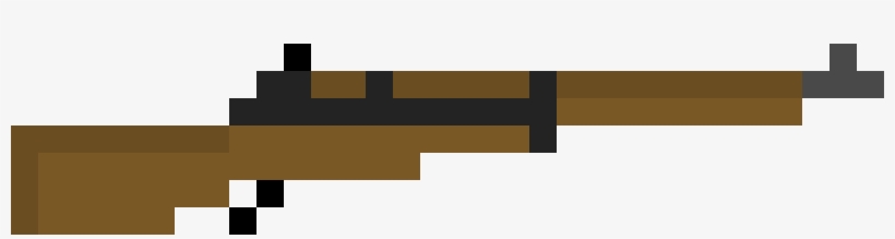 M1 Garand - M1 Garand Pixel Art, transparent png #2405973