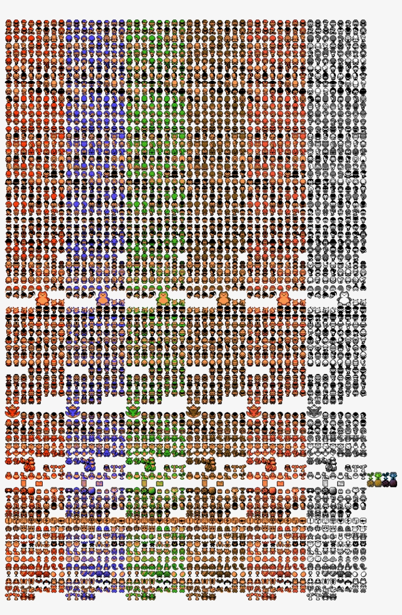 Overworld Characters Video Game Sprites, Game Boy, - Pokemon Emerald Overworld Sprites, transparent png #2406303