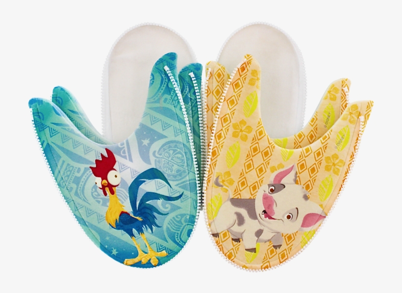 Pua & Hei Hei Mix N Match Zlipperz Set - Happy Feet, transparent png #2406875