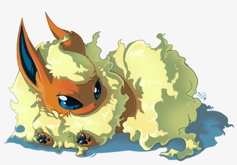 Flareon - Eevee, transparent png #2406926