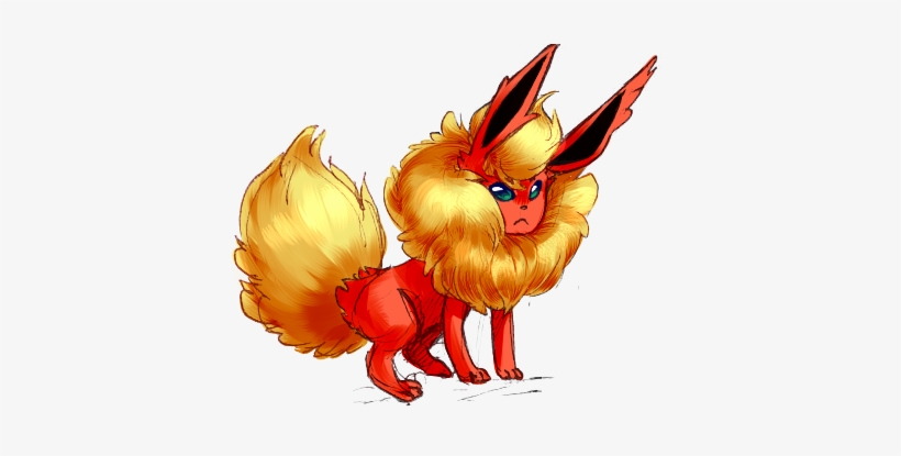 Eevee E Flareon - Cartoon, transparent png #2407352