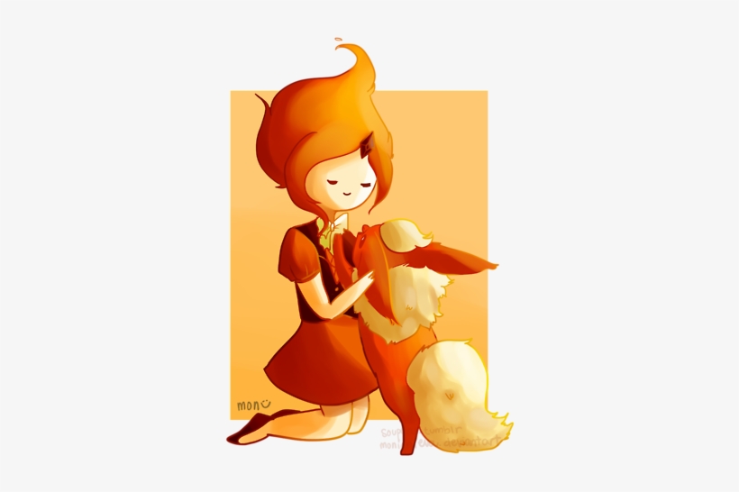 Emerald 32 Images Flame Princess And Flareon Just For - Flame Princess And Flareon, transparent png #2407373