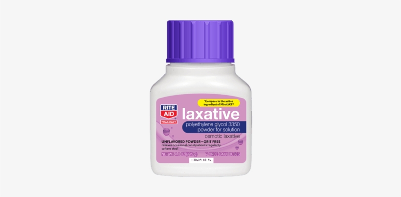 Rite Aid Laxative Polyethylene Glycol - Rite Aid Coupons, transparent png #2407675