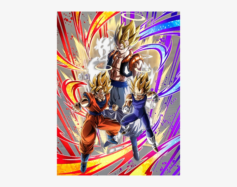 Was Messing Around In Photoshop With Lr Gogeta Assets - Cool Gogeta, transparent png #2407956
