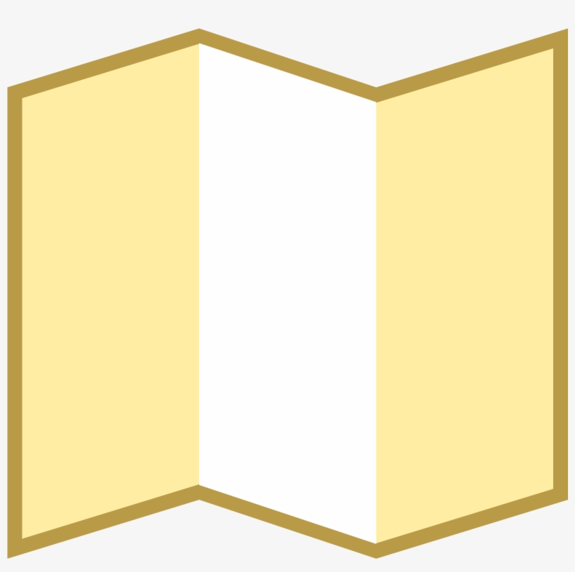 This Is A Picture Of A Folded Paper That Is Taller - Wood, transparent png #2407990