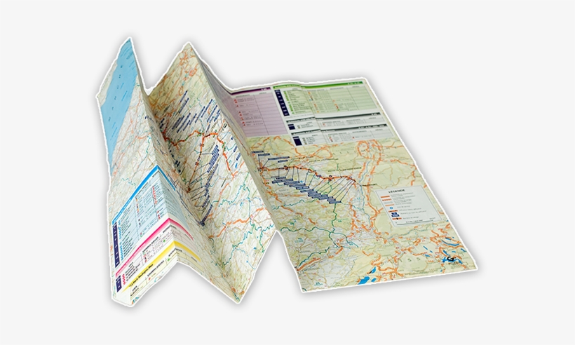 Fold Out Map - Paper Map, transparent png #2408016