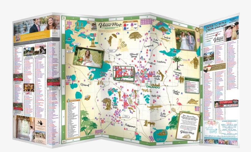 3d Folded Map High Res Png Smaller - Map, transparent png #2408039