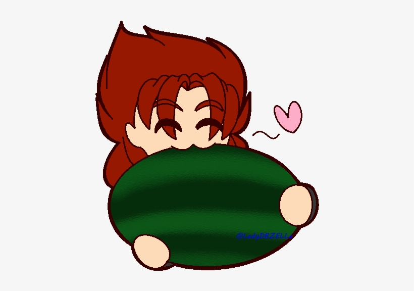 Does Super Saiyan 4 Gogeta~senpai Like His Watermelon - Cartoon, transparent png #2408083