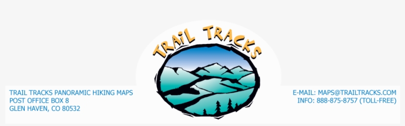 Trail Tracks Panoramic Hiking Maps, transparent png #2408427