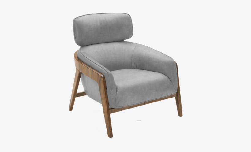 Rorschach Fabric Arm Chair - Chair, transparent png #2408430