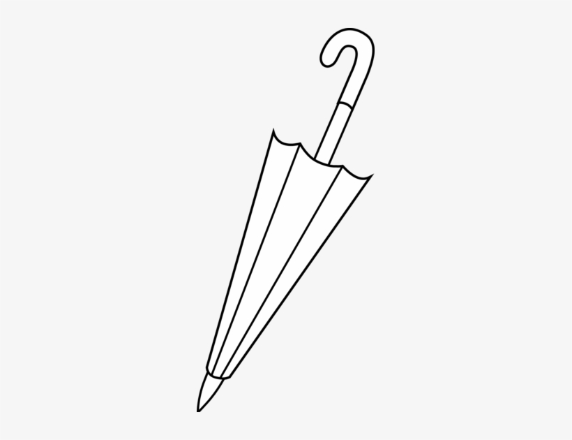 Umbrella Clipart Lines