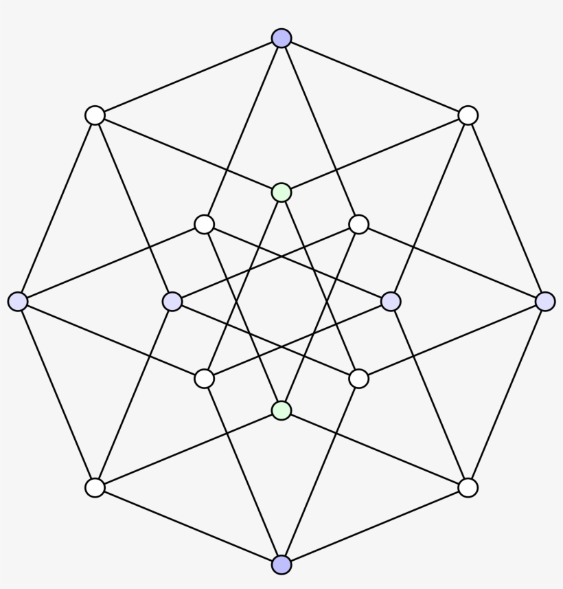 Merkaba Vector Tesseract - 4 Dimensional Cube Tesseract, transparent png #2408481