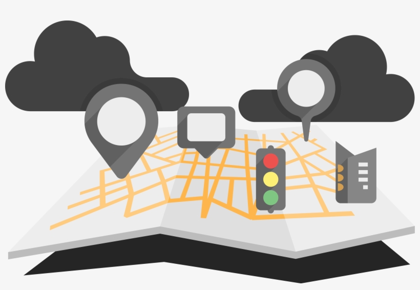 Road Map Infographic World Map - Map, transparent png #2408530
