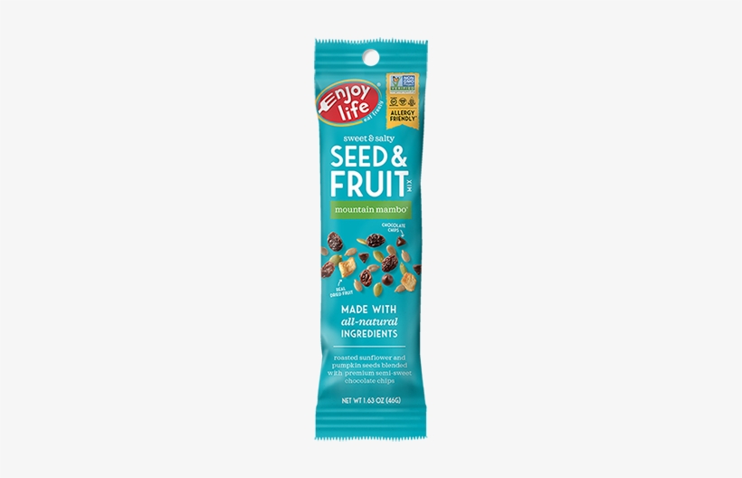 Mountain Mambo® Seed & Fruit Mix Grab & Go - Enjoy Life Foods, transparent png #2408606