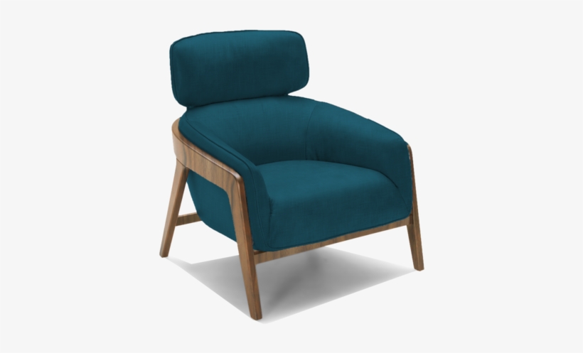 Rorschach Fabric Arm Chair - Chair, transparent png #2408700