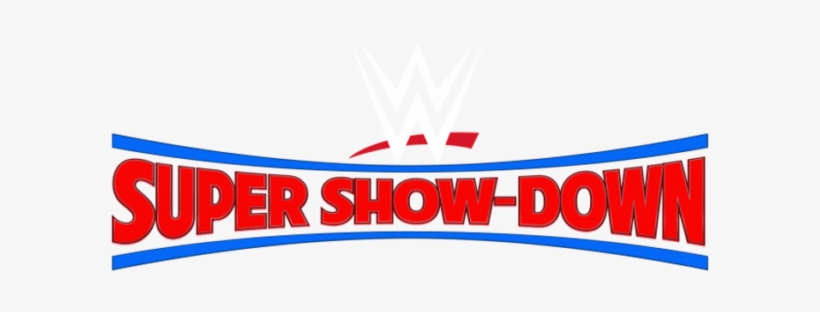 Smackdown Tag Team Title Match - Wwe Super Showdown Logo, transparent png #2408828