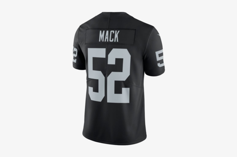 Oakland Raiders Khalil Mack Team Colour Nike Vapor - Raiders Jersey, transparent png #2409236