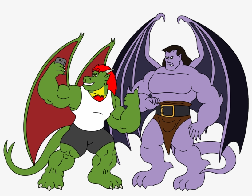 Sabrewing Meets Goliath From Gargoyles - Gargoyle Goliath, transparent png #2409355