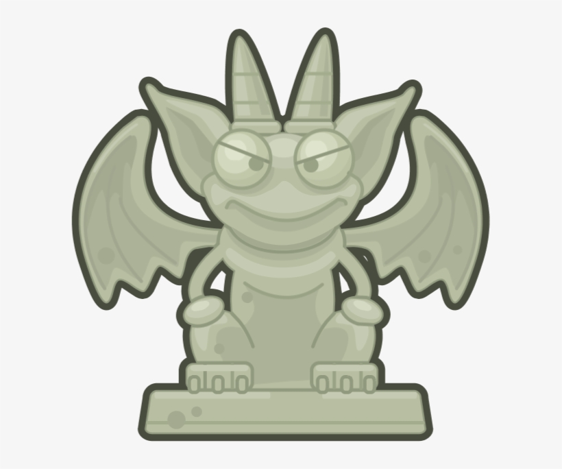 Gargoyle1 - Cartoon, transparent png #2409373