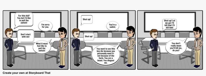 12 Angry Men - Cartoon, transparent png #2409564